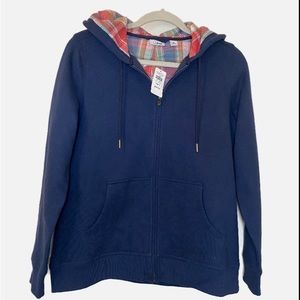 Women's L.L.Bean Sweatshirt, Flannel-Lined Hoodie